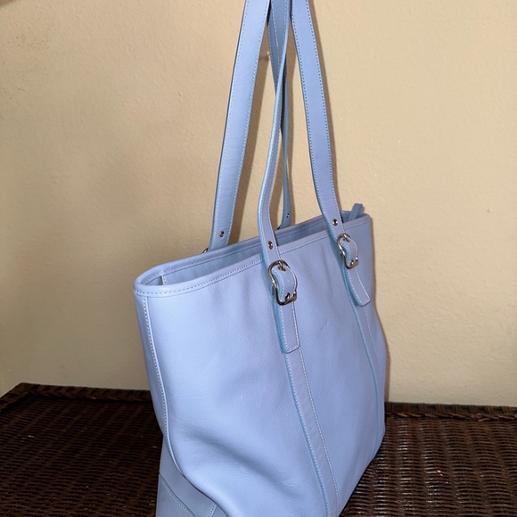 Blue Coach Tote Hampton Blue - Picture 4 of 6